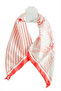 Floral Patterned Zr Satin Scarf 50*50 cm