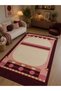 Sdt Traditional Patterned Modern Woven Base Decorative Carpet Sdtamor5058 - 2
