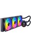 مروحة المعالج DARK 360mm FREEZER W362 DKCCW362 RGB Liquid Cooled AM5-1851p - 2
