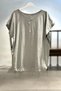 Floral Pattern Gilded Thread Detailed Imported Blouse - 2