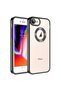 iPhone Se 2022 Case Camera Lens Protected Slim Lightweight with Logo Display Omsy - 3