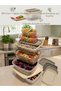 Bpa Free 6-Piece Vacuum Storage Container Set - Airtight Rectangular Freezer Container - 2