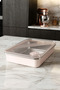 Stainless Steel Vacuum Storage Container, Oven and Cake Container 3 Lt Food Container Lunch Box - 5