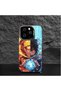 Redmi 14C Compatible Silicone Edge Hard Back Case Couple Phone Case Anime Patterned - 6
