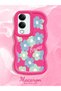 Vivo Y29S Compatible Case Camera Protector Red Silicone Couple Phone Case Floral Pattern - 2