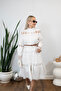 Lace Detailed Imported Dress - 6