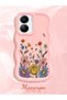Vivo Y56 Compatible Case Camera Protector Pink Silicone Couple Phone Case Floral Pattern - 2