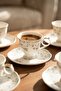 Blair 6-person porcelain coffee cup set white - 90 ml - 2