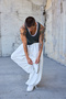 Men's Loose Street Style Shalwar Trousers - 4