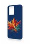 Casper Via M40 Compatible Colorful Leaf Patterned Silicone Case - 3