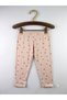 Girl's T-Shirt-Capri-Leggings Set of 3 Powder Heart Patterned - 4