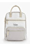 Colourblock Backpack with Pencil Pouch - 4