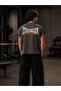 Gym Sporter Stronger Printed Oversize Worker Boxy Fit Sleeveless Crew Neck T-Shirt