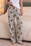 2-Piece Women's 100% Cotton Combed Single Jersey Double Set Pajama Bottoms - 2