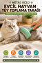 Pet Hair Collection Comb Cat Dog Grooming Comb Ergonomic Model Colorful - 2