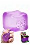 NeeDohcube Sensory Squeeze Toy with Super Solid Squish - 2.25" Cube (Purple)