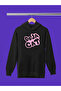 Doja Cat Printed Cotton Long Sleeved 3-Yarn Hooded Sweatshirt - 2