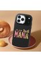Black Silicone Case Compatible with iPhone 17 Pro with Shock-Absorbing Camera Protections - 2