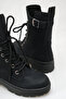 Aslan Women's Warm Lined Winter Boots with Zipper and Thick Sole for Daily Wear - 4