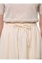 Lcw Modest Yellow 100% Cotton Skirt with Elastic Waist - 3