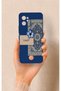 Reeder S19 Max Pro Compatible Blue Ethnic Carpet Patterned Silicone Case