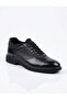 Men's Black Daily Classic Shoes Inner and Outer Genuine Leather Orthopedic Light Sole 2147 - 3