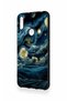 Huawei Y6 2019 Compatible Starry Night Pattern Silicone Case - 4