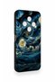 Tecno Spark 30C Compatible Starry Night Pattern Silicone Case - 3