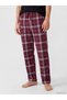 I Standart Fit Checkered Embroidered Men's Pajama Bottoms from Freezen Store - 2