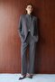 Polyviscon Jacketed Suit 2713 Anthracite - 2