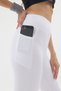 Women's High Waist Tummy Control Pocketed Short Leggings Short Leggings - 3
