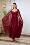 Maroon Women's Dress – ELM D 425 - 2