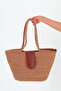 Mayro Handmade Straw Bag Brown - 2