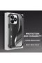Realme C51 Compatible Transparent Back Panel Four-Corner Reinforced Impact Protection Glossy Edge Silicone Case - 3