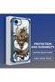 iPhone 16E/17E Compatible Transparent Back Four-Corner Reinforced Impact Protection Silicone Case - 3