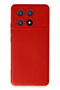 Aconcept Poco X6 Pro Case Nano Inside Velvet Silicone (130831) - Red