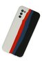 Aconcept Galaxy A03S Case Ebruli Launch Silicone (103349) - White-Black - 2