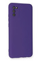 Aconcept Galaxy A03S Case Nano Inside Velvet Silicone (143530) - Purple - 3