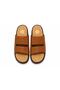 Size 45 Men's Reflexology Relaxing, Acupuncture Massage Slippers Brown - 3