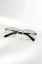 Lily Women's Rectangular Sunglasses, Uv Protection, Retro Vintage Design, Stylish Premium Glasses with Gold Detail - 6