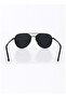 Velocity Polarized Aviator Sunglasses for Men & Women, Black Metal Frame with Smoke Polarized UV400 Lenses | Model 6322 - 6