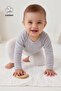 Baby Tights - Set of 6 Plain Basic Lycra Seasonal Cotton Anti-Sweat Long Monthly Baby Tights Set - 4