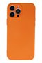 Aconcept iPhone 13 Pro Max Case Nano Inside Velvet Silicone (202733) - Orange