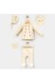 Baby Girl Handmade Embroidered 100% Cotton 0-3 Months 5-Piece Newborn Hospital Outfit Set - 2