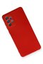Aconcept Galaxy A72 Case Nano Inside Velvet Silicone (210551) - Red - 3