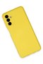 Aconcept Galaxy A24 4g Case Nano Inside Velvet Silicone (214811) - Yellow - 3