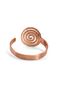 Pure Copper Bracelet Spiral Wide Round Design Women Men - 5