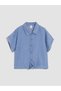Lcw Kids Indigo Stone Girls' Jean Shirt