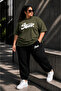 Women's Plus Size Oversize 2-Piece Set Comfortable Fit Wide Leg Sweatpants Set Casual Combination Xl-9Xl - 2