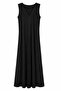 Women's Zero Sleeve V-Neck Dress - 4